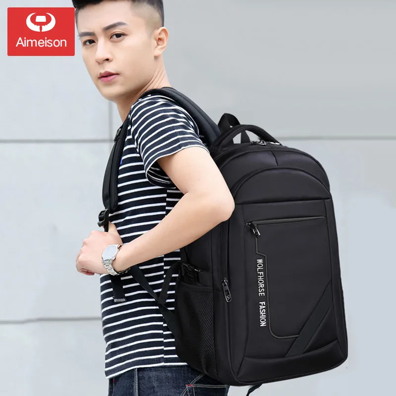 Рюкзак ASJB008 для мужчин и женщин вместительный ранец учеников Старшей школы