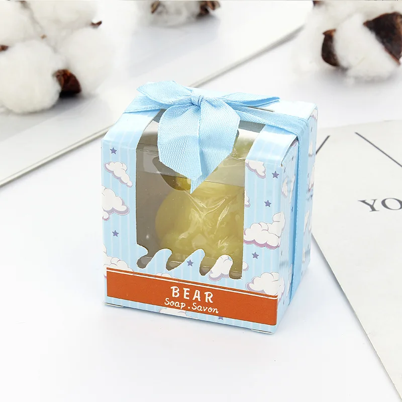 100 шт. детское мыло ручной работы в виде медведя | Дом и сад
