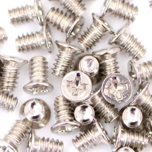 100 шт. корпус жесткого диска HDD Caddy Сервер лоток крепление винт плоский потайной DIY