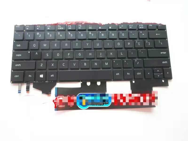 

Laptop/Notebook US Backlight Keyboard for Razer Blade 12.5 Stealth RZ09-01652 RZ09-01652E22 11624981-00 2B-BAL01B200