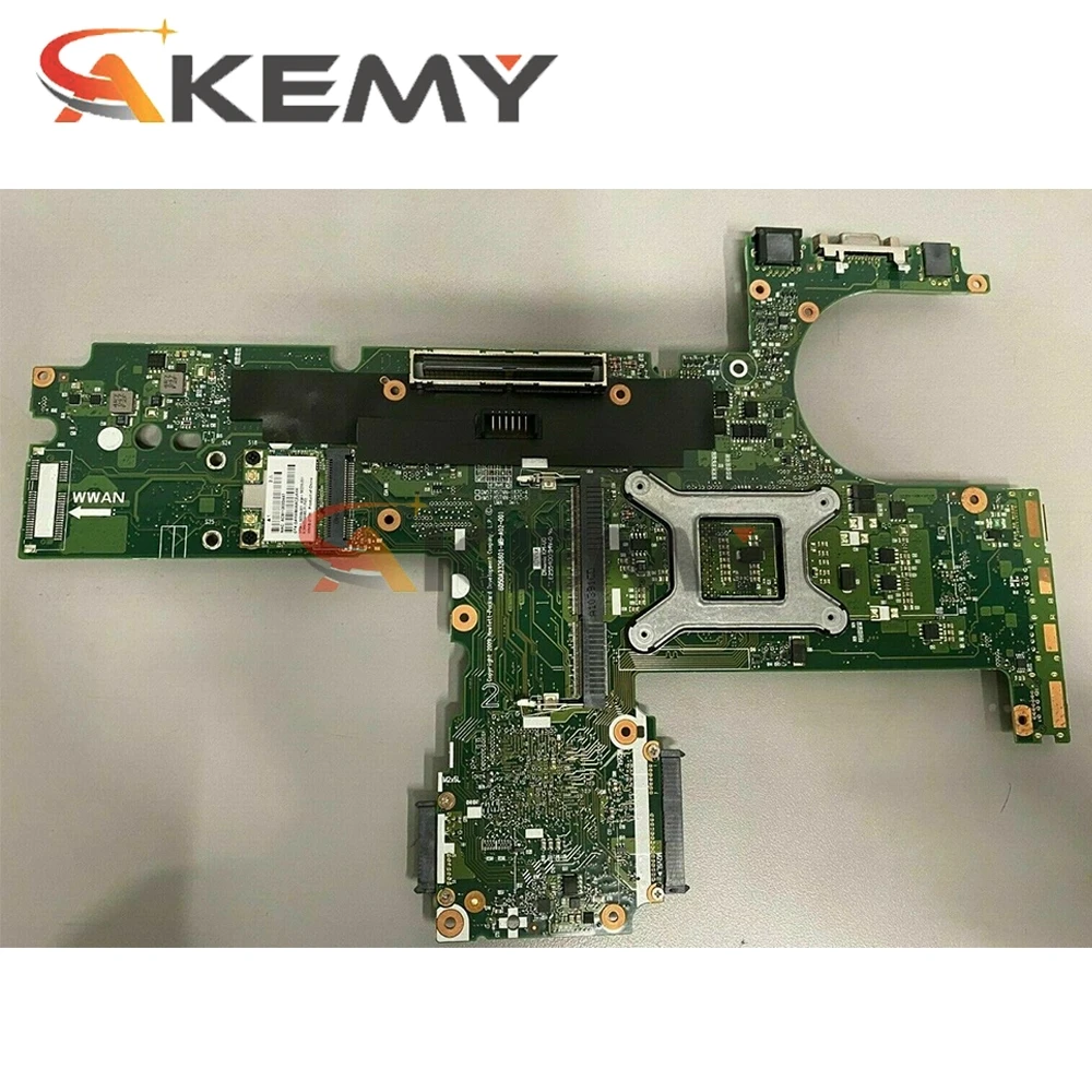 

High quality Original For HP 6450B 6550B Laptop Motherboard With Heatsink 613293-001 HM57 DDR3 MB 100% Tested Fast Ship