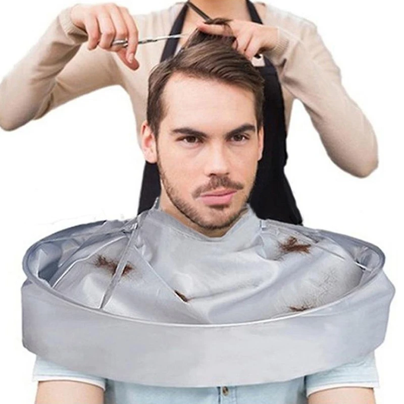 

DIY Apron Hair Cutting Coat Cloak Hair Barber Salon Stylists Umbrella Cape Cutting Cloak Household Cleaning Protector