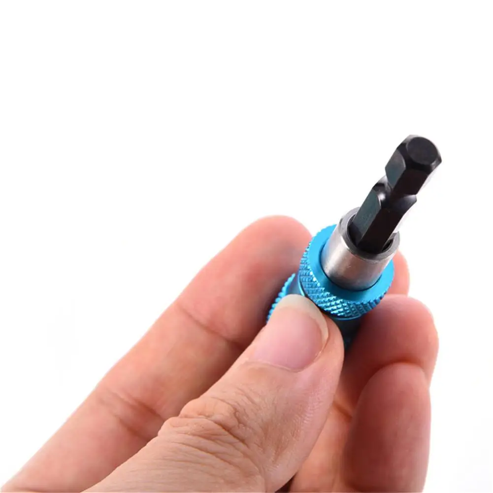 

Magnetic Drywall Screw Bit Holder 1/4 inch Hex Shank Drill Screw Plasterboard Adjusted Screws Depth Bit Holder for Screwdrivers