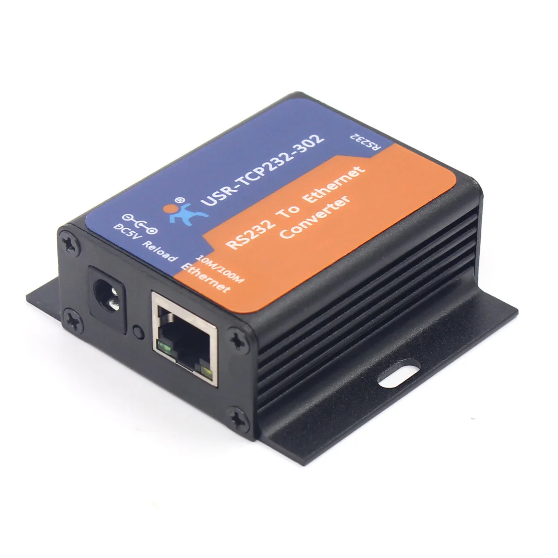 10PCS USR-TCP232-302 Tiny Size Serial RS232 to Ethernet TCP IP Server Module Ethernet Converter Support DHCP/DNS Q18041-10
