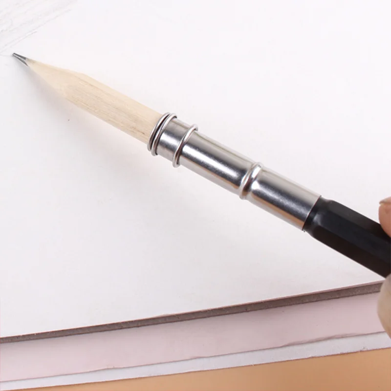 4 шт./лот регулируемый двойной держатель для карандашей с головкой