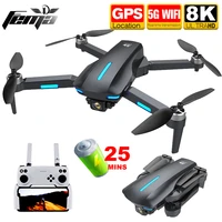 fema gps drone with camera 6k 8k professional 5g wifi fpv aerial dual camera dron brushless rc quadcopter for kids