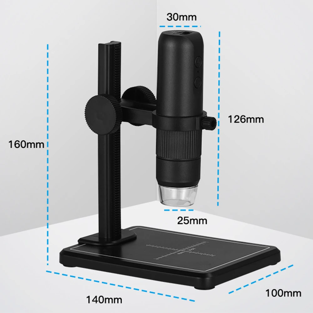 

USB Digital Microscope 1000X Electronic Endoscope Digital Screen Supporting Electron Microscope for Phone Repair Inspection