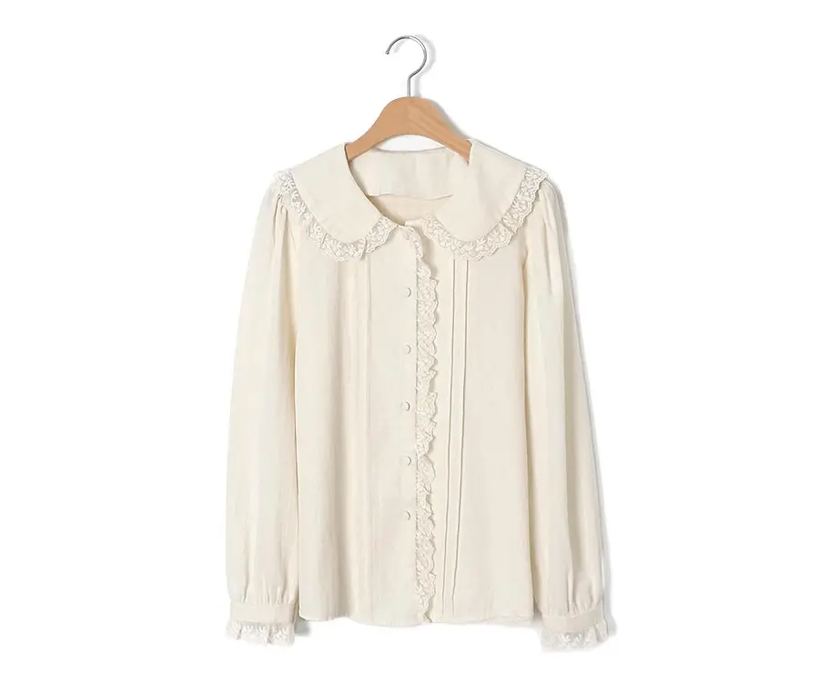 

New Spring Vintage Cotton Shirt Female Oversize Womens Long Sleeve Girls Blouse Summer Plus Size Women Blouses Femme Blusas