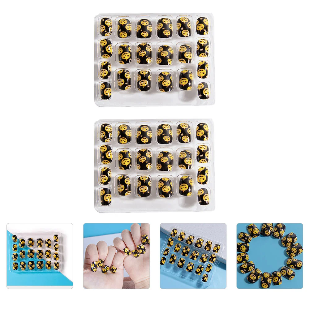 

2 набора тематических наклеек для ногтей с мультяшным принтом наклейки для ногтей декорации