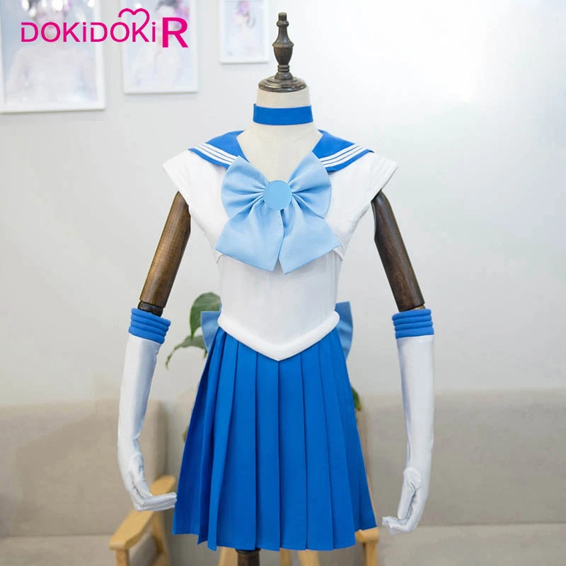 DokiDoki-R аниме косплей костюм женская форма Tsukino Usagi /Mizuno Ami /Hino king/Minako Aino |