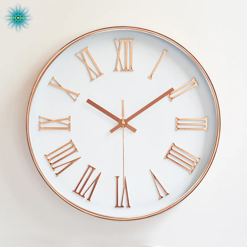 2019 новые классические настенные часы в современном стиле винтажные круглые