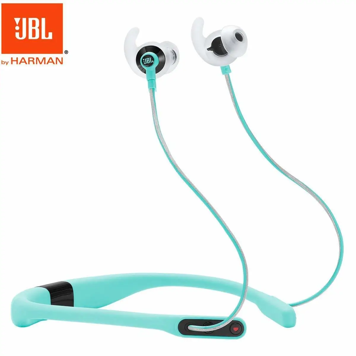JBL Reflect Fit шейный беспроводной Bluetooth спортивные наушники сердечный ритм напоминание о звонке глубокий бас наушники с микрофоном наушники