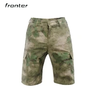 fronter summer tactical cargo pants shot men military camouflage army trousers male casual clothing cotton rip stop casual