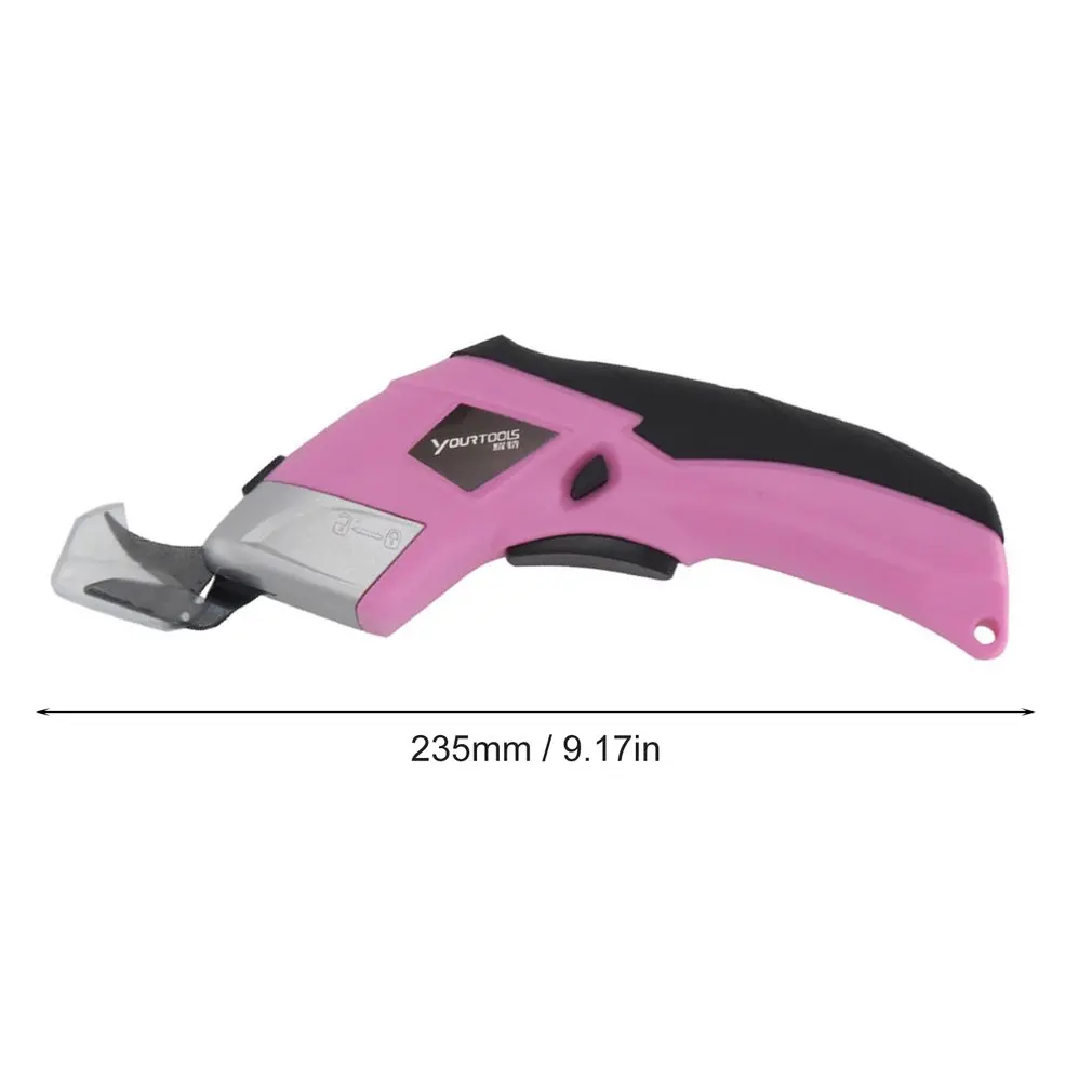 

Electric Fabric Scissors Box Cutter USB Cordless Shears Cutting Tool for Crafts Sewing Cardboard Scrapbooking