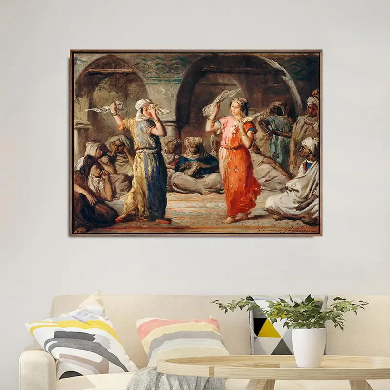 

Home Decoration Art Wall Pictures Fro Living Room Poster Print Canvas Paintings French Theodore Chasseriau