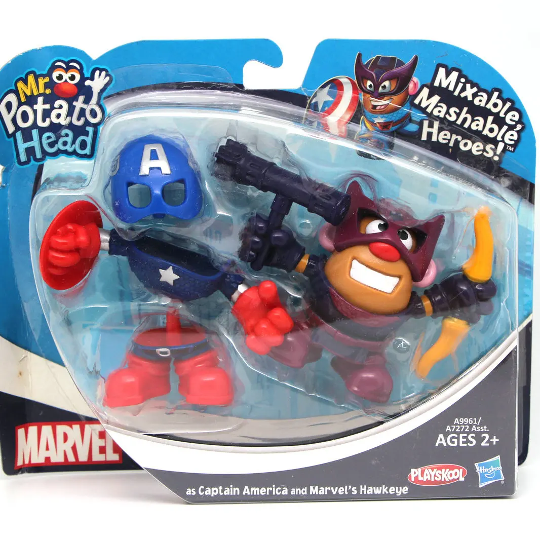 

Hasbro Star Wars Marvel Transformers Chewbacca Spider Man Bumblebee Ant-Man Hulk Yoda Doll Gifts Toy Model Anime Figures Collect