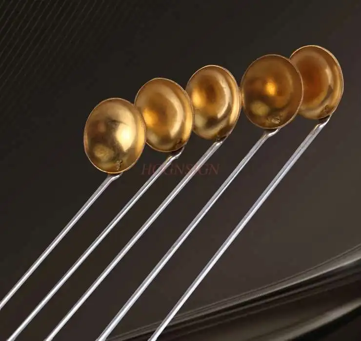 Ложка для сжигания нагревательная ложка инструмент реакции медная химическое