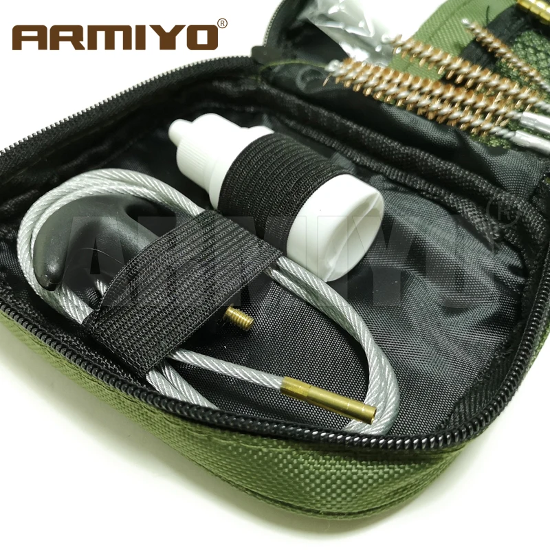 Armiyo 42 шт./компл. 17Cal 22Cal 27Cal 30Cal пистолет с отверстием для чистки и Чистка ствола
