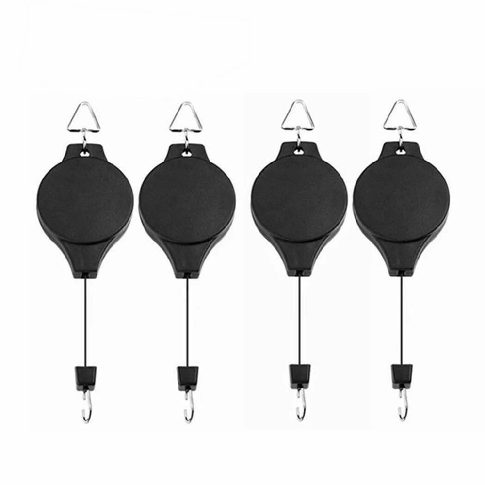 Выдвижная подвесная корзина 20 90 см выдвижная вешалка шкив садовые корзины горшки