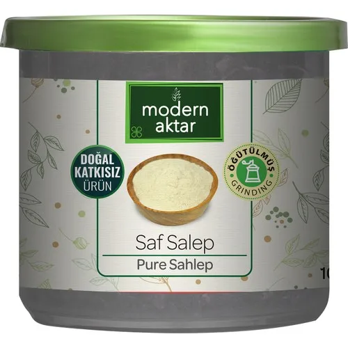 

Modern Transfer Natural Pure Salep 100 g