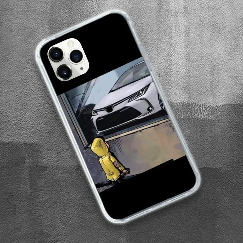 

JDM Cool car Phone Case Transparent for iPhone 11 12 mini pro XS MAX 8 7 6 6S Plus X 5S SE 2020 XR