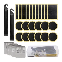 bicycle cycling tire repair tool kit set inner tube patching tyre filler glue free cold patch sealant fix portable bike repair