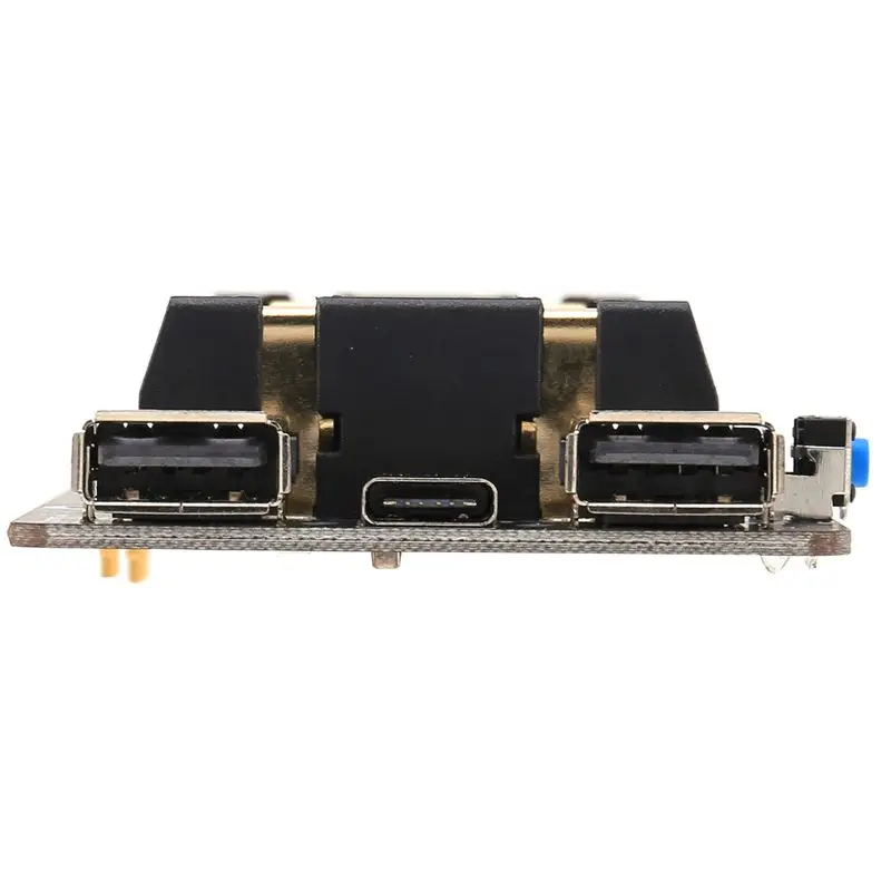 

18650 New UPS with RTC & Coulometer Pro Extended Two USB Port Power Supply Device for Raspberry Pi 4 B / 3B+ / 3B