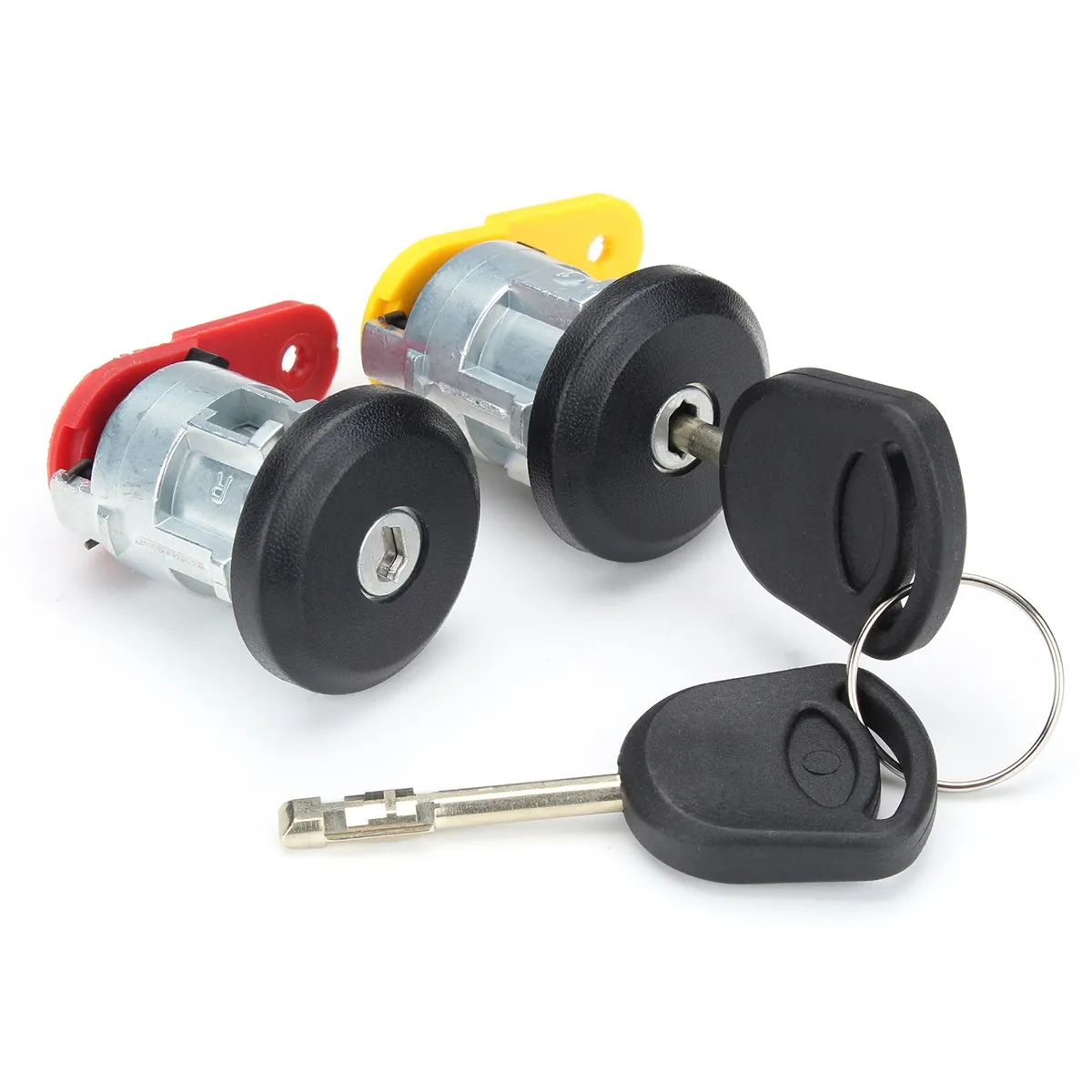 Автомобильный Дверной замок в комплекте с 2 кнопками передний правый левый для Ford