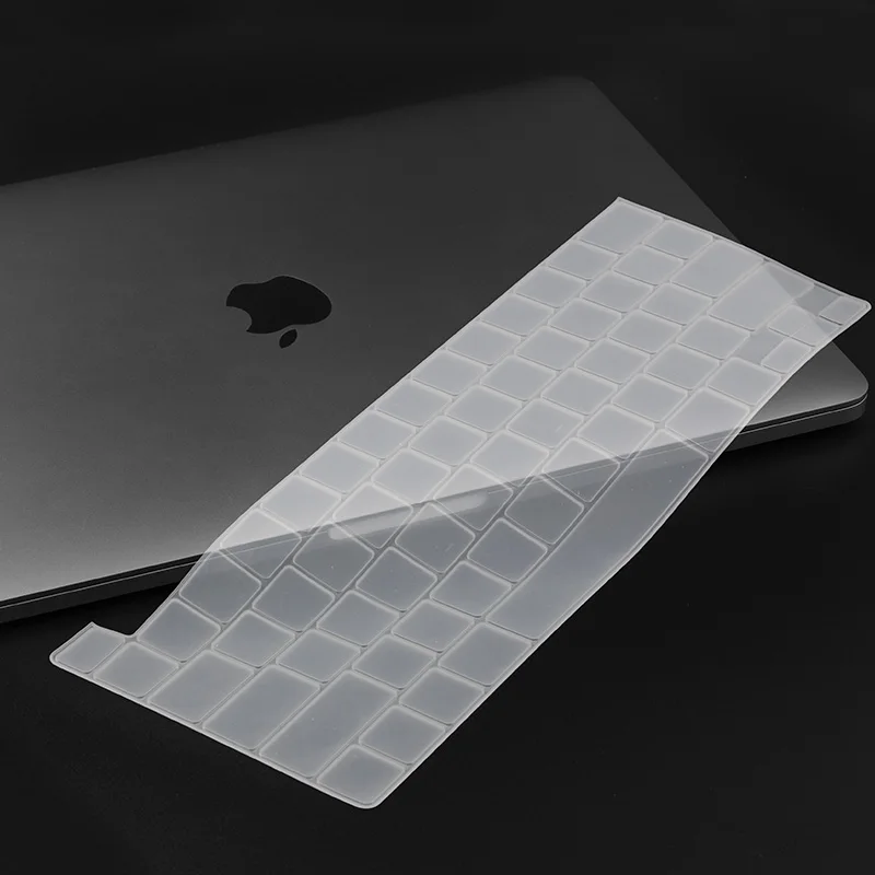 Силиконовый чехол для клавиатуры macbook pro, 16 дюймов, A2141, модель клавиатуры, защитная пленка, защита от царапин, macbook pro 16 - Цвет: US  Transparent