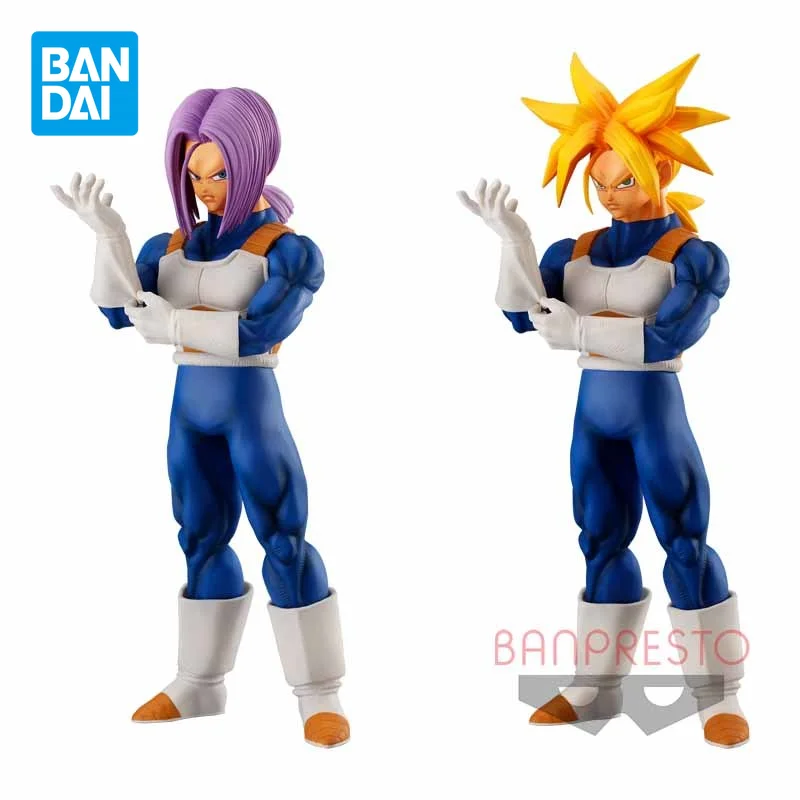 

Bandai Genuine Dragon Ball Z Anime Torankusu Action Figures Collectible Model Solid Edge Works Ornaments Toys Gifts for Kids