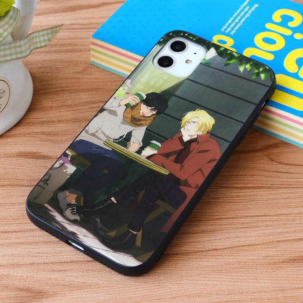 

For iPhone BANANA FISH Soft TPU border Apple iPhone Case