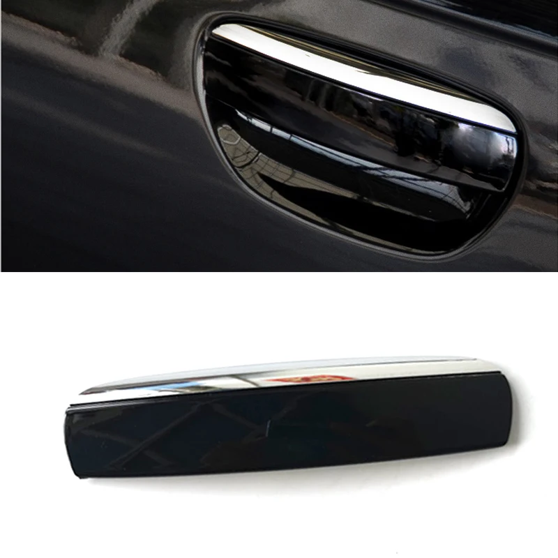 

Наружная ручка двери автомобиля крышка Кепки из АБС-пластика подходит для Audi A6 C6 2005 2006 2007 2008 2009 2010 2011 4F1839239A