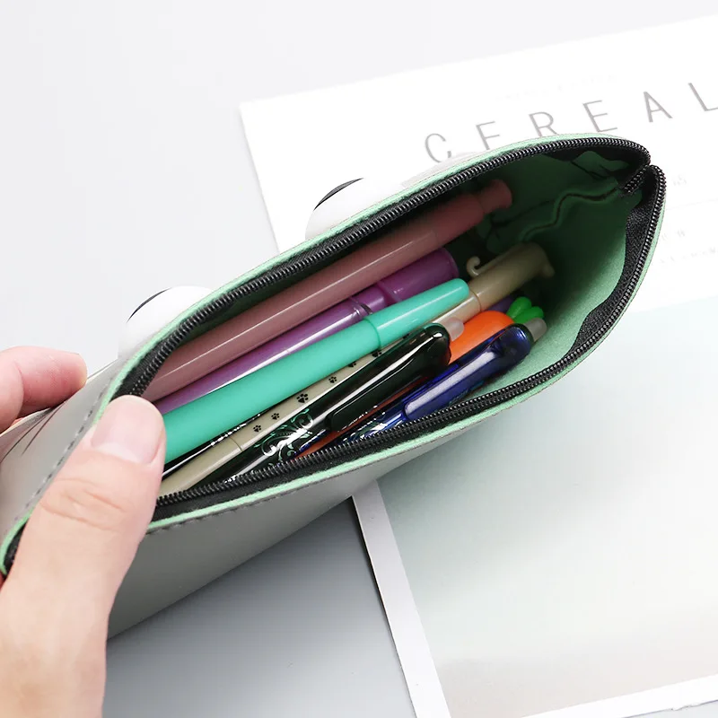 Креативный большой пенал для карандашей милый чехол с мультяшным животным на