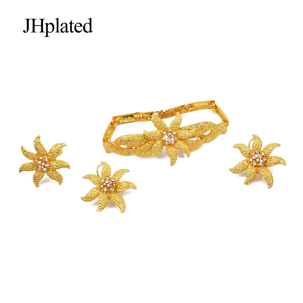 Комплект из колье серёг кольца и браслета | Украшения аксессуары