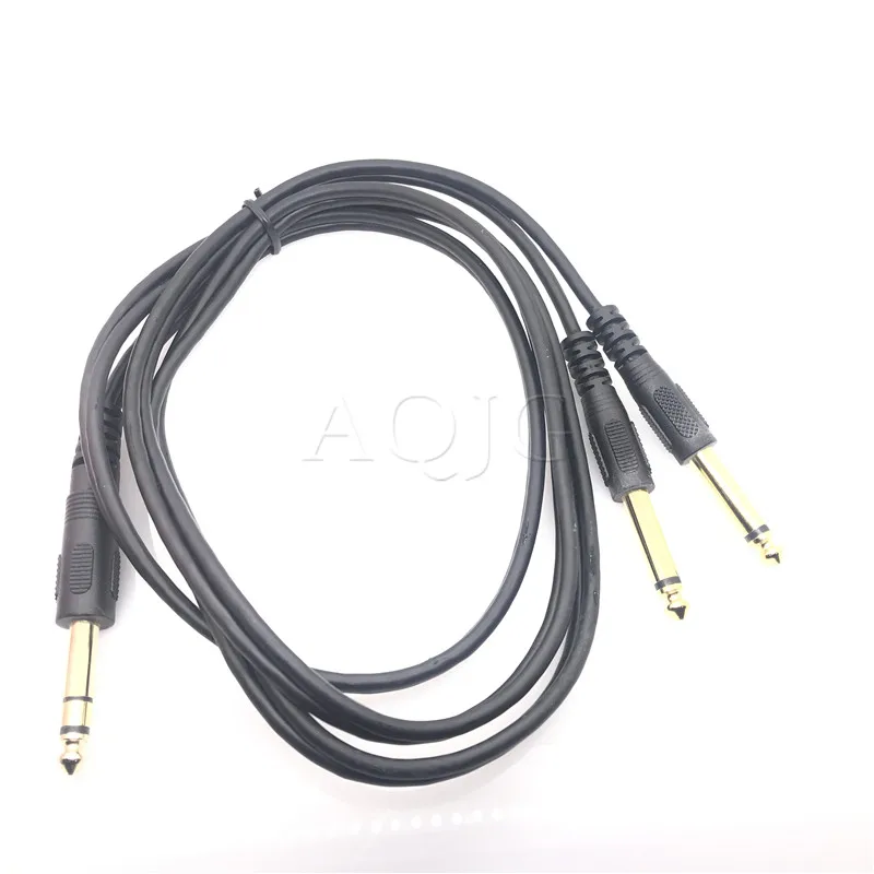 Разветвитель Y-образного кабеля 6 35 мм 1/4 дюйма для двух