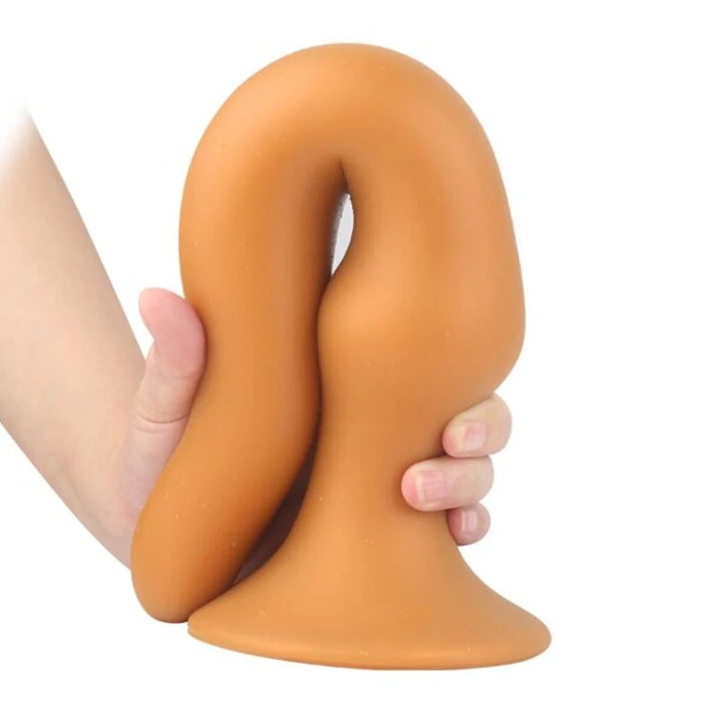 

Liquid Silicone Huge Anal Dildo Butt Plug Soft Vagina Anus Expander Buttplug Male Prostate Massager Sex Shop Toys For Men Women.