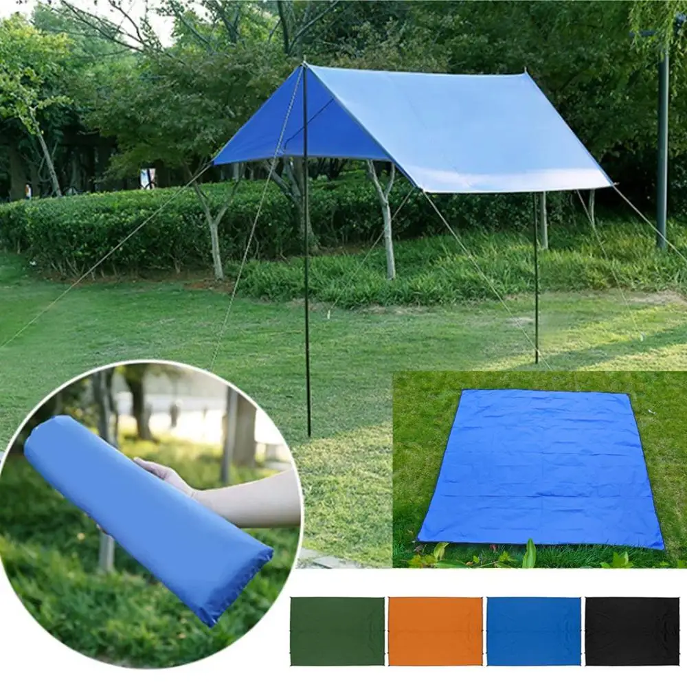 Оксфордский коврик для кемпинга водонепроницаемый тент брезентовый пляжный