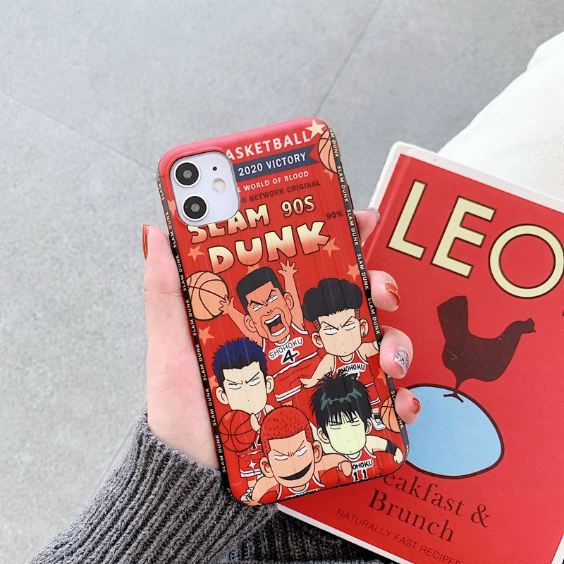 

SLAM DUNK Cosplay Cell Phone Protective Case for IPhone Basketball Phone Case Anime Adult COS Accessories Christmas Halloween
