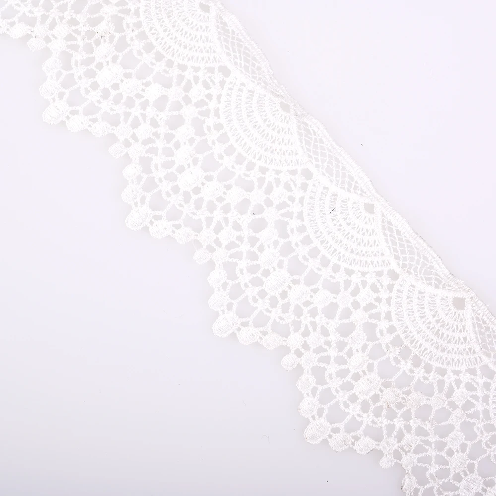 Черная кружевная отделочная лента Cusack 2 ярда для костюмов домашнего текстиля