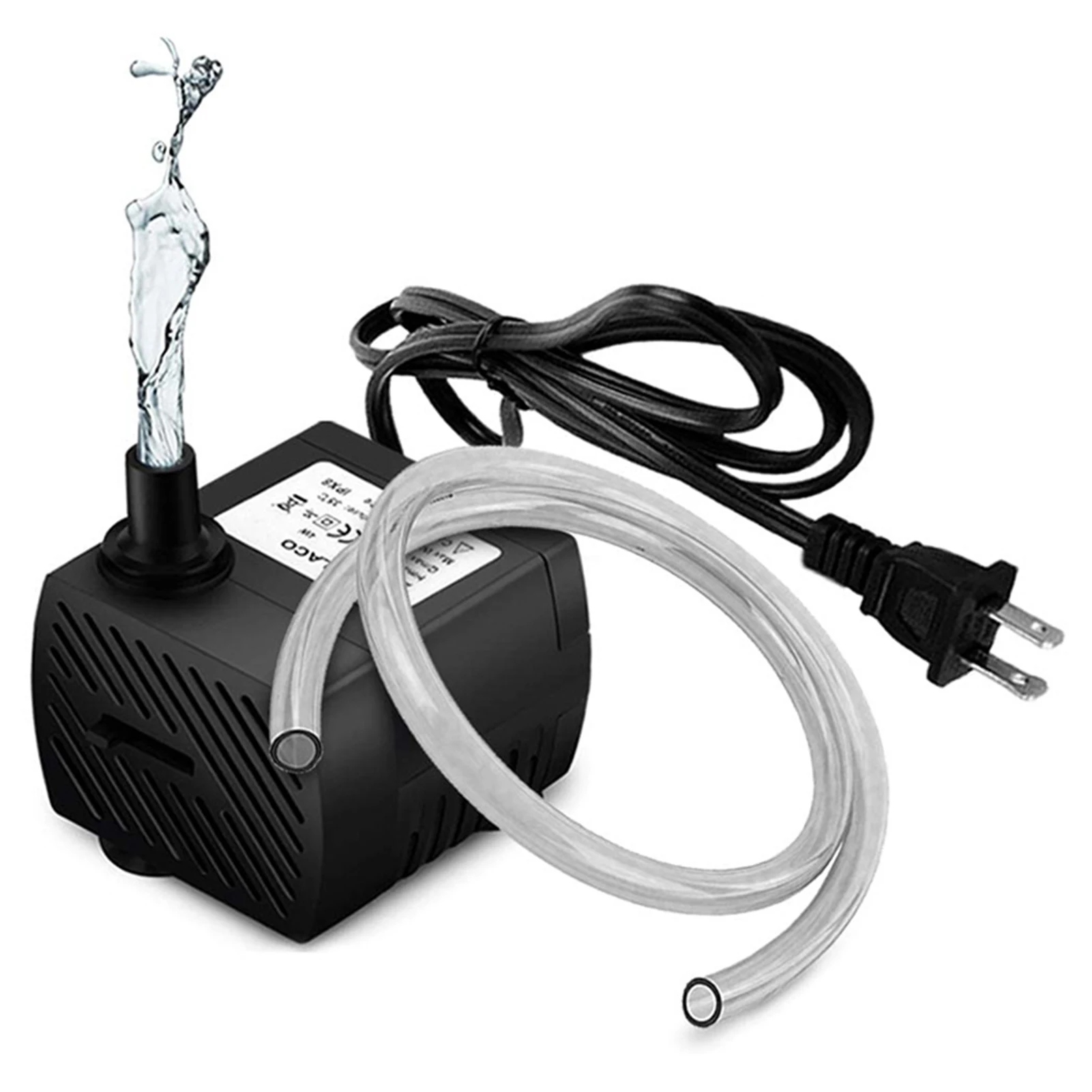 

Aquarium Submersible PumpS 5W Ultra-quiet Multi-function Pumping for Rockery Fountain Aquarium BOM666