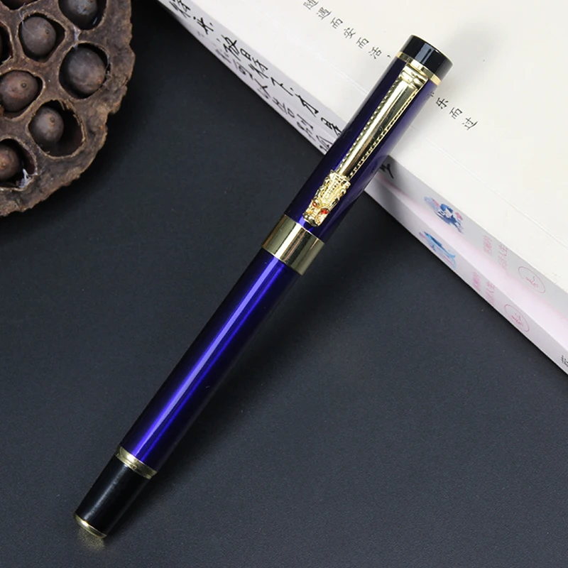 Винтажная цветная металлическая гелевая ручка Kawaii симпатичный изготовленный на