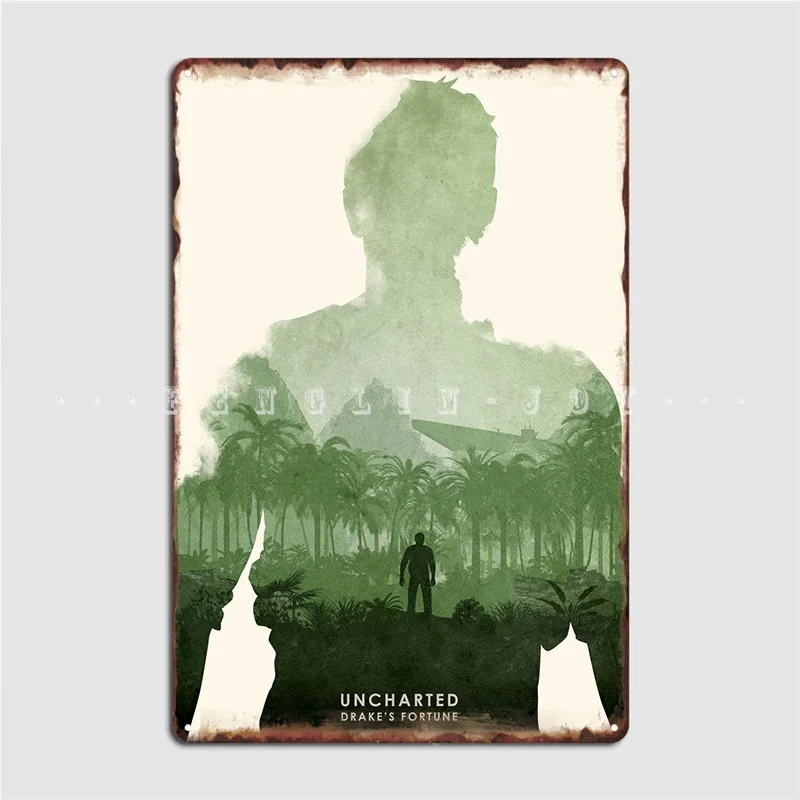 

Poster Design For The Video Game Poster Metal Plaque Cinema Wall Decor pub Customize Tin sign Poster