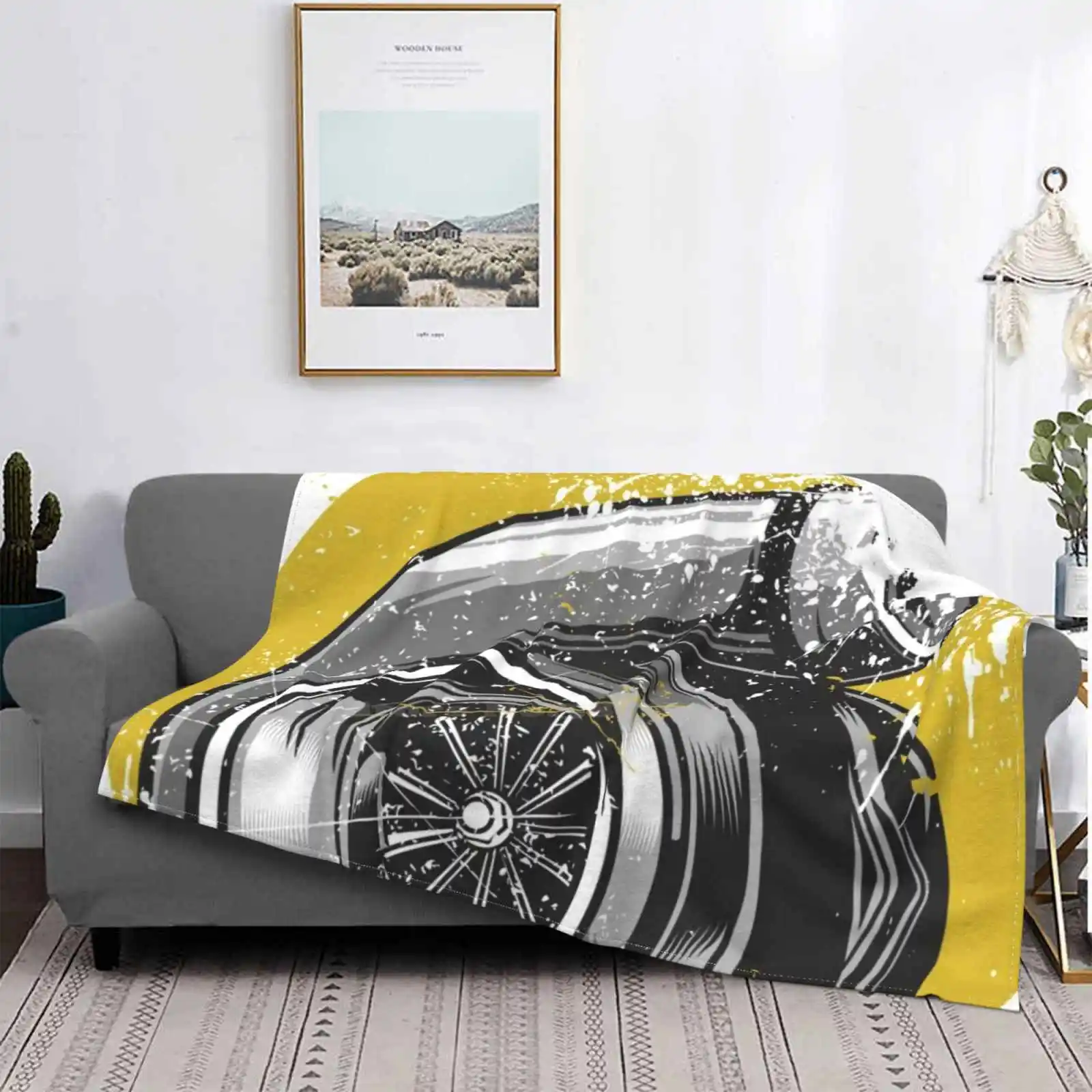 

Manta con carga Turbo para amantes de las carreras, cubierta suave de todos los tamaños, decoración del hogar, ropa de cama, Coc