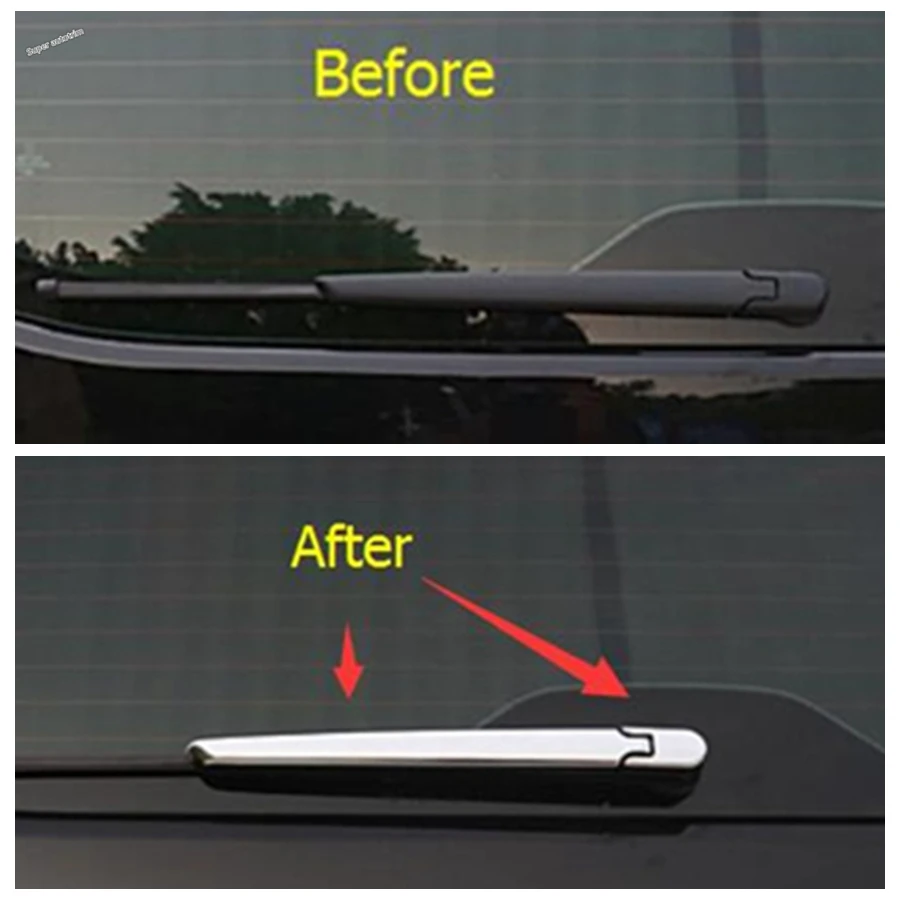Lapetus Rear Windshield Window Windscreen Rain Wiper Cover Trim Fit For Mercedes-Benz Vito W447 2014 - 2020 Accessories Exterior |