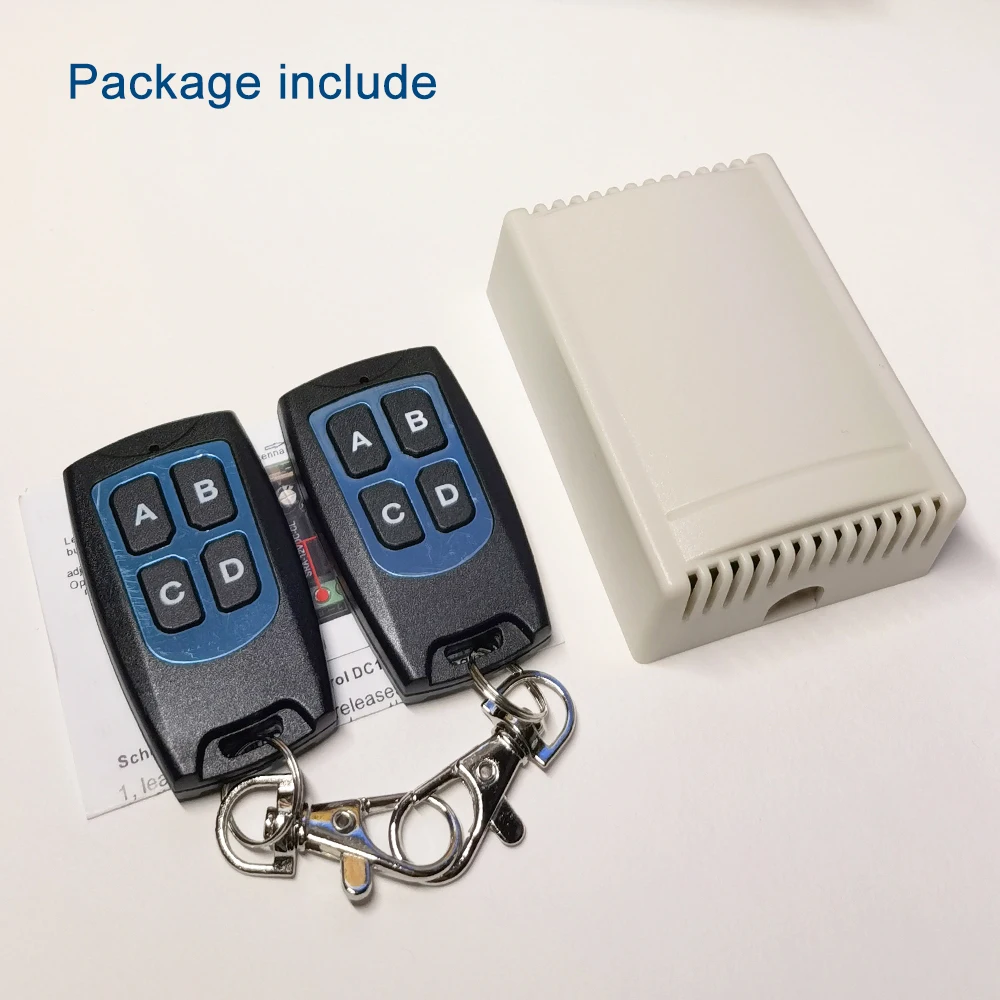 Универсальный беспроводной пульт дистанционного управления 433 МГц 12 В