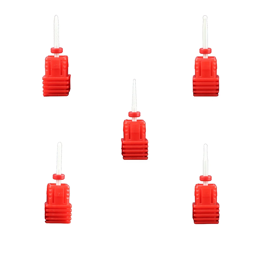 NianLenss Электрический Керамика кутикула чистый заусенцев насадка Barrel Ball Круглый