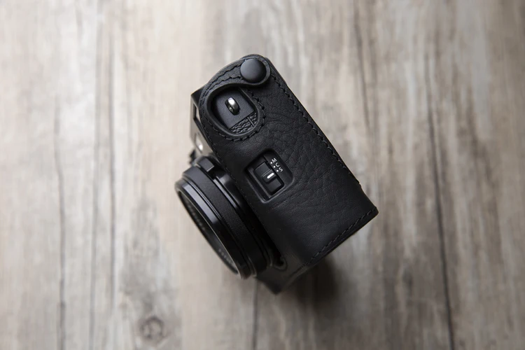 Бренд AYdgcam ручной работы из натуральной кожи чехол для камеры Fujifilm X100F X100-F сумка для камеры половина крышки винтажный Чехол
