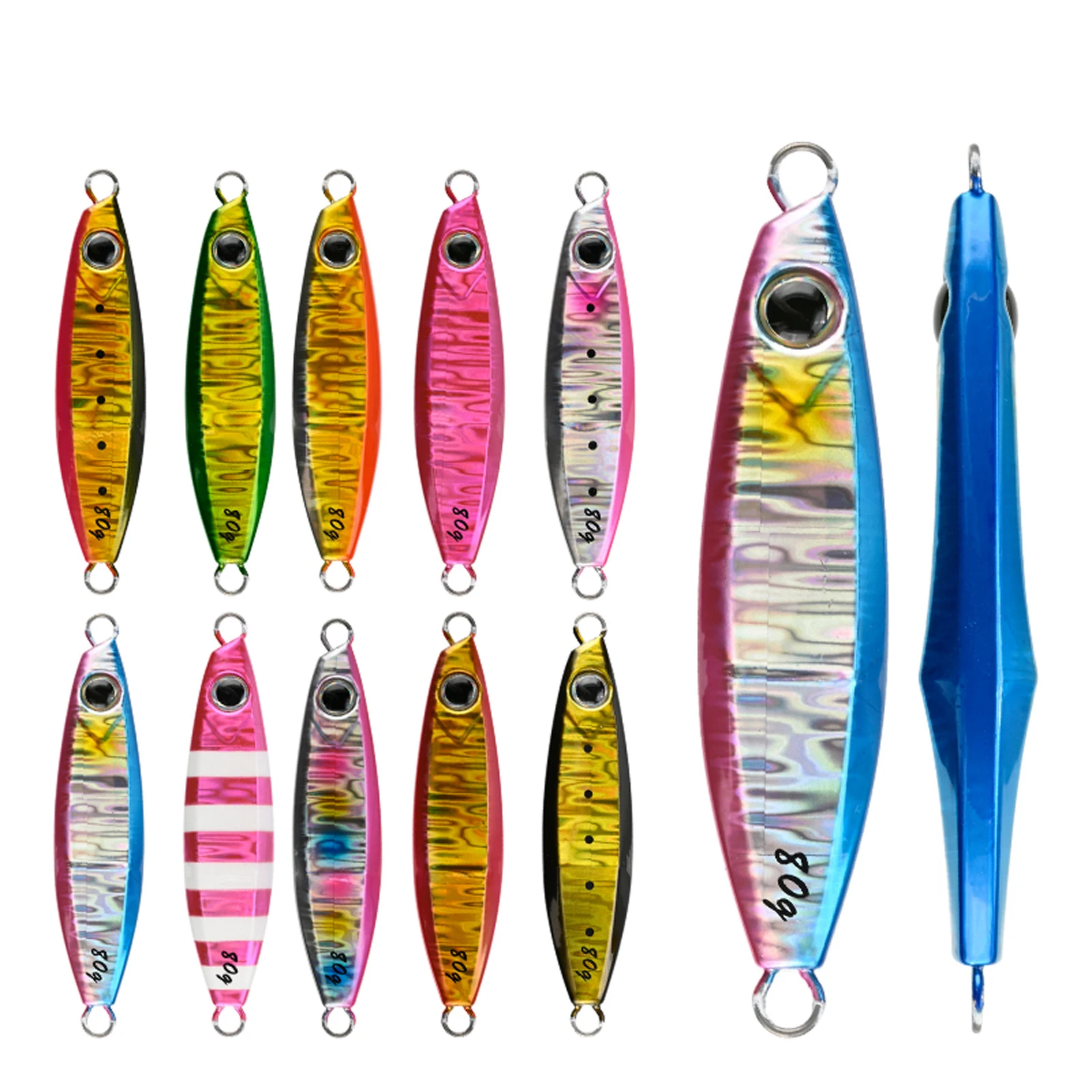 

5 шт., приманка-ложка для рыбалки, 60/80 г