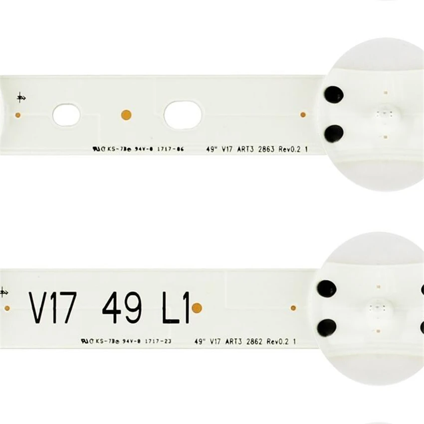 Запасные части для светодиодной подсветки телевизора LG 49UJ6510 SA 49UJ6517 ZA 49UJ6519