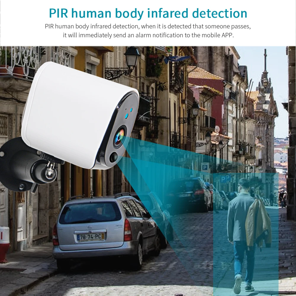 INQMEGA 100% безпроводная наружная ip-камера 1080P беспроводная камера наблюдения